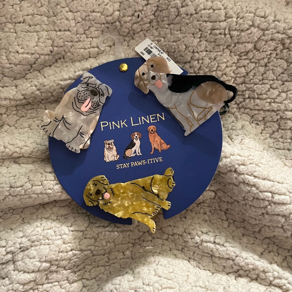 Super cute dog hair clips